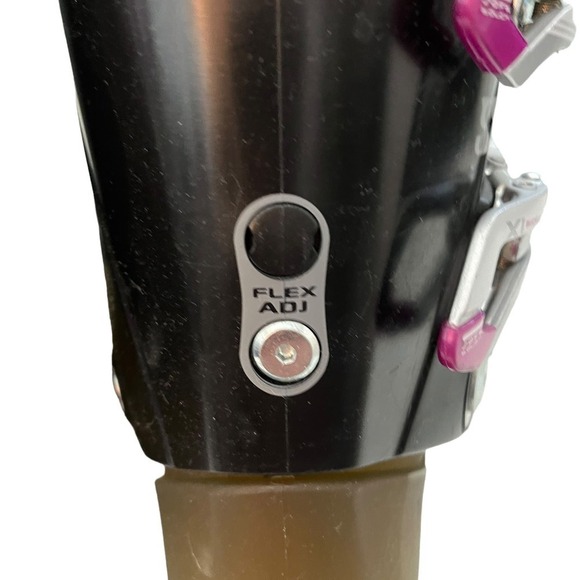 Lange SX 80 W Mondo Ski Boots Anthr Trp Magenta Size 24.5 (7.5) - Picture 11 of 13